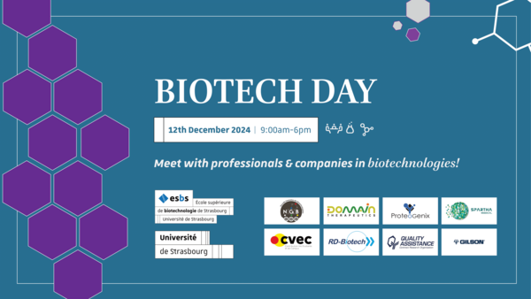 Biotech Day à l'ESBS