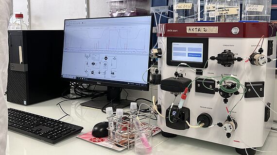 Chromatographie sur système AKTA